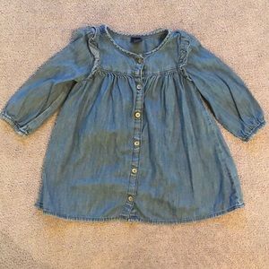 GAP chambray dress 18-24 mo